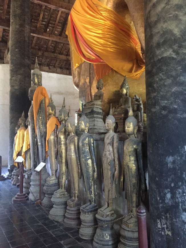 Buddhas in the Wat Visoun