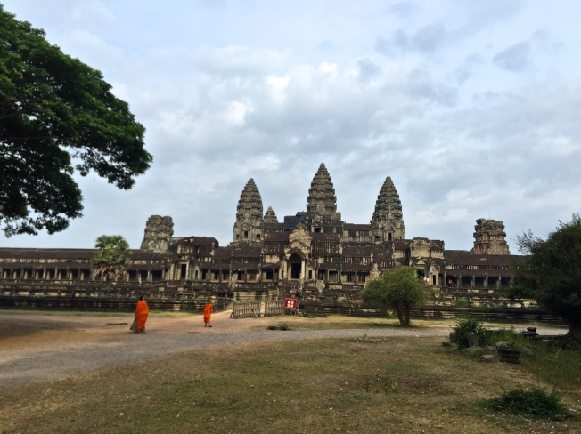 View of Angkor Wat facing West