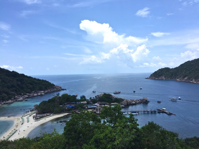 Another view from the top of Nangyuan, with a little bit of Koh Tao peaking in on the right