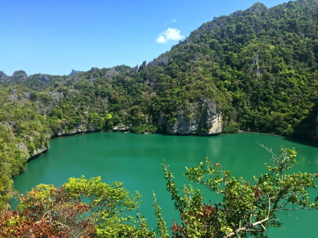 View of the Emerald Lagoon